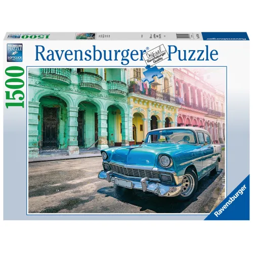 Ravensburger puzzel 1500 stukjes Auto a Cuba